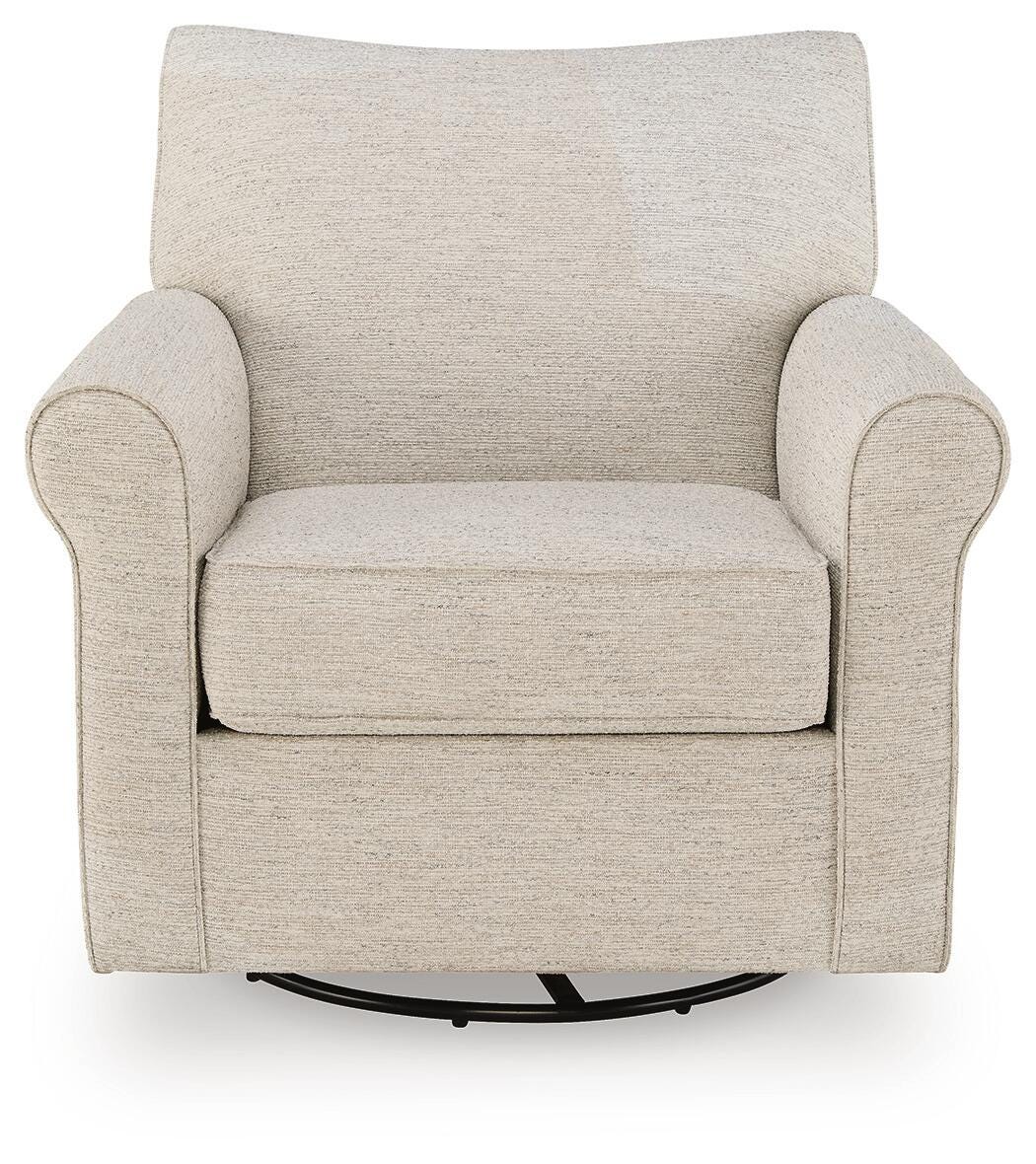 Renley Opal Swivel Glider Accent Chair by Ashley at Eve Furniture