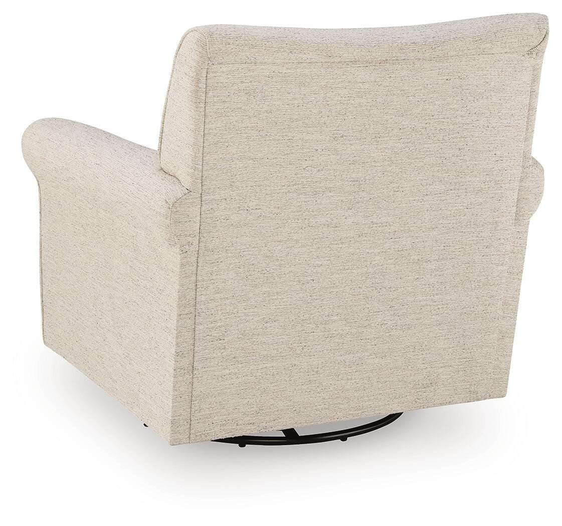 Renley Opal Swivel Glider Accent Chair by Ashley at Eve Furniture