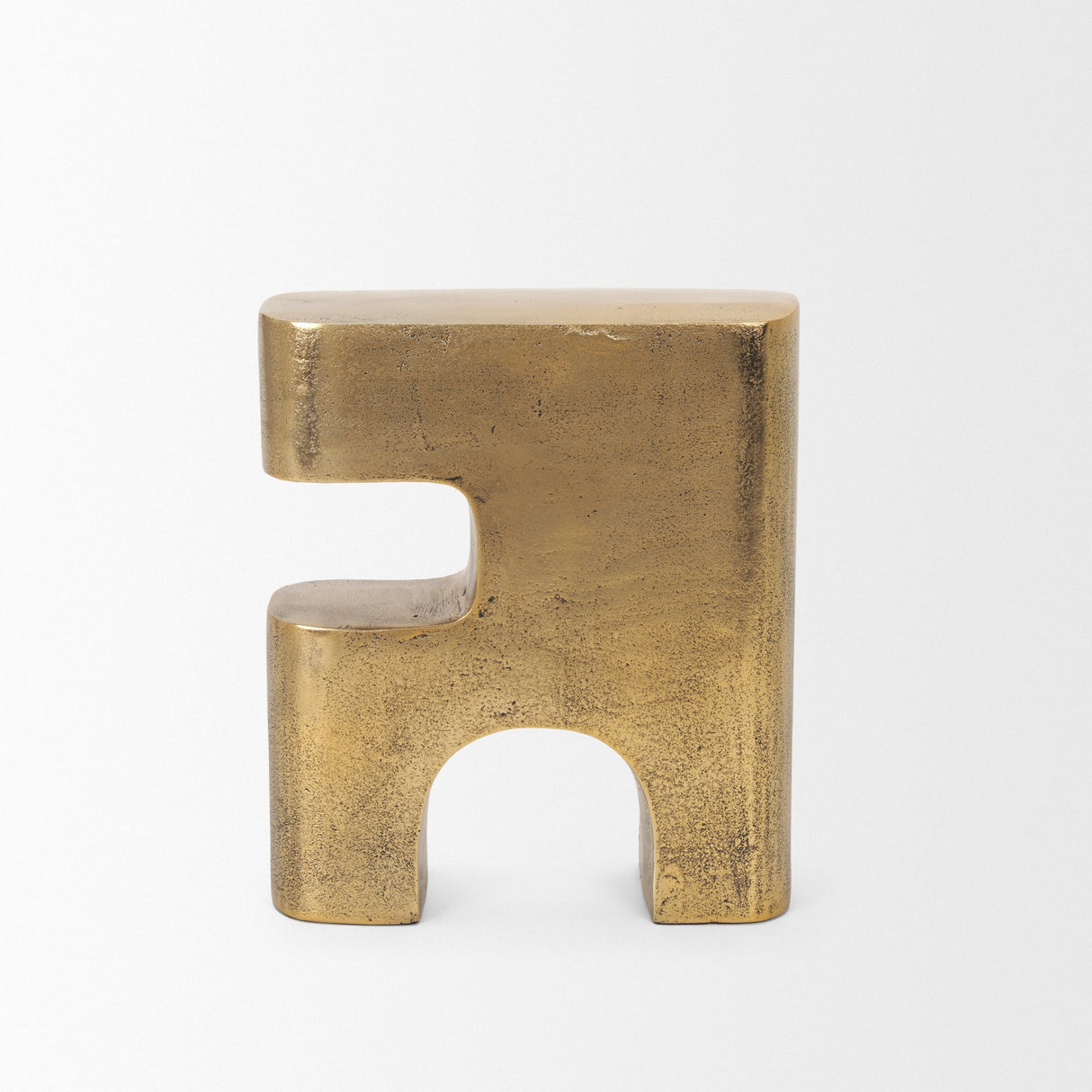 Renni Antiqued Brass Large Decorative Sculpture by Mercana at Eve Furniture