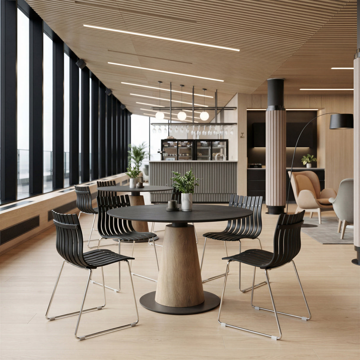 Reno Black Dining Table by Zuomod at Eve Furniture
