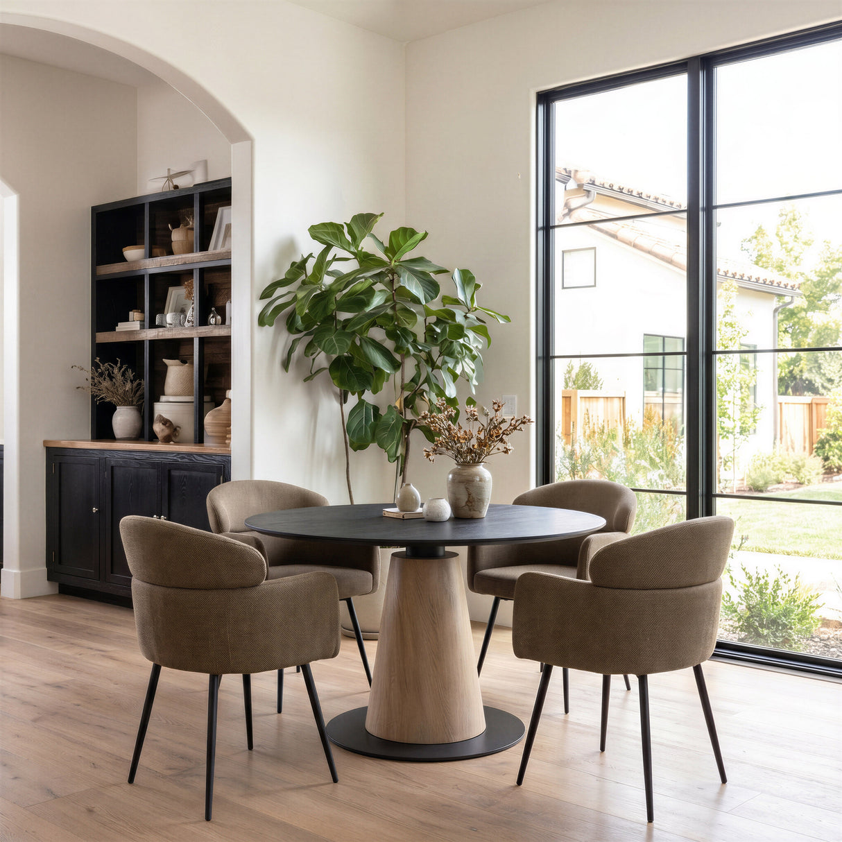 Reno Black Dining Table by Zuomod at Eve Furniture
