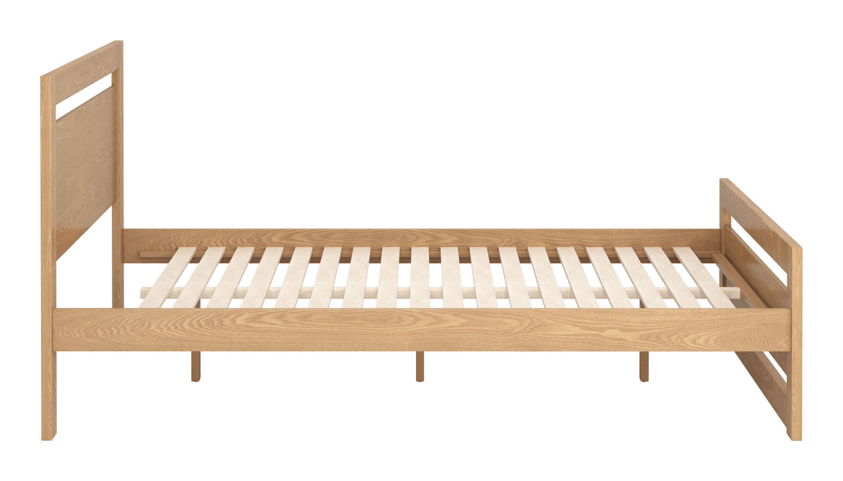 Repos Brown Queen Bed by Zuomod at Eve Furniture