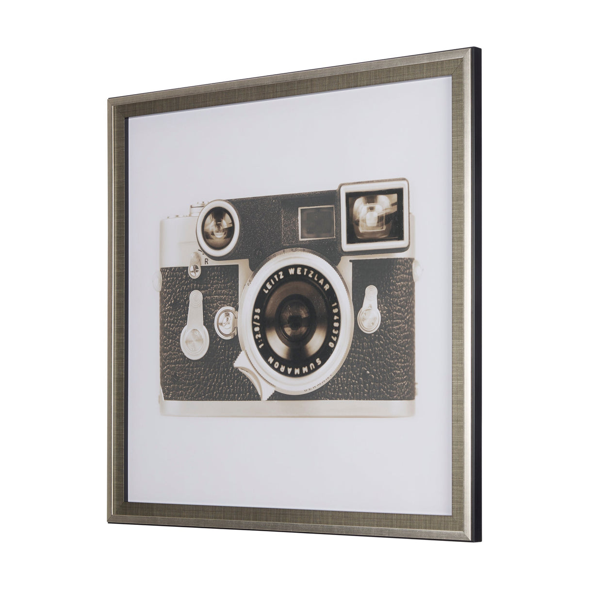 Retro Camera II by Mercana Studio a Hand Embellished Textured Framed Photo Art Print Matted under Gl by Mercana at Eve Furniture
