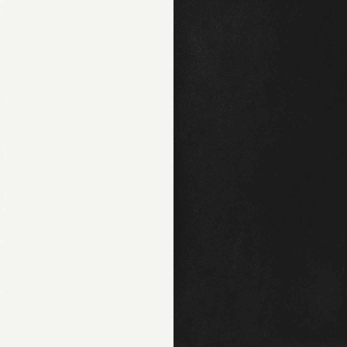 Retro Glossy White/Black 5-Piece Round Dining Set by Coaster at Eve Furniture