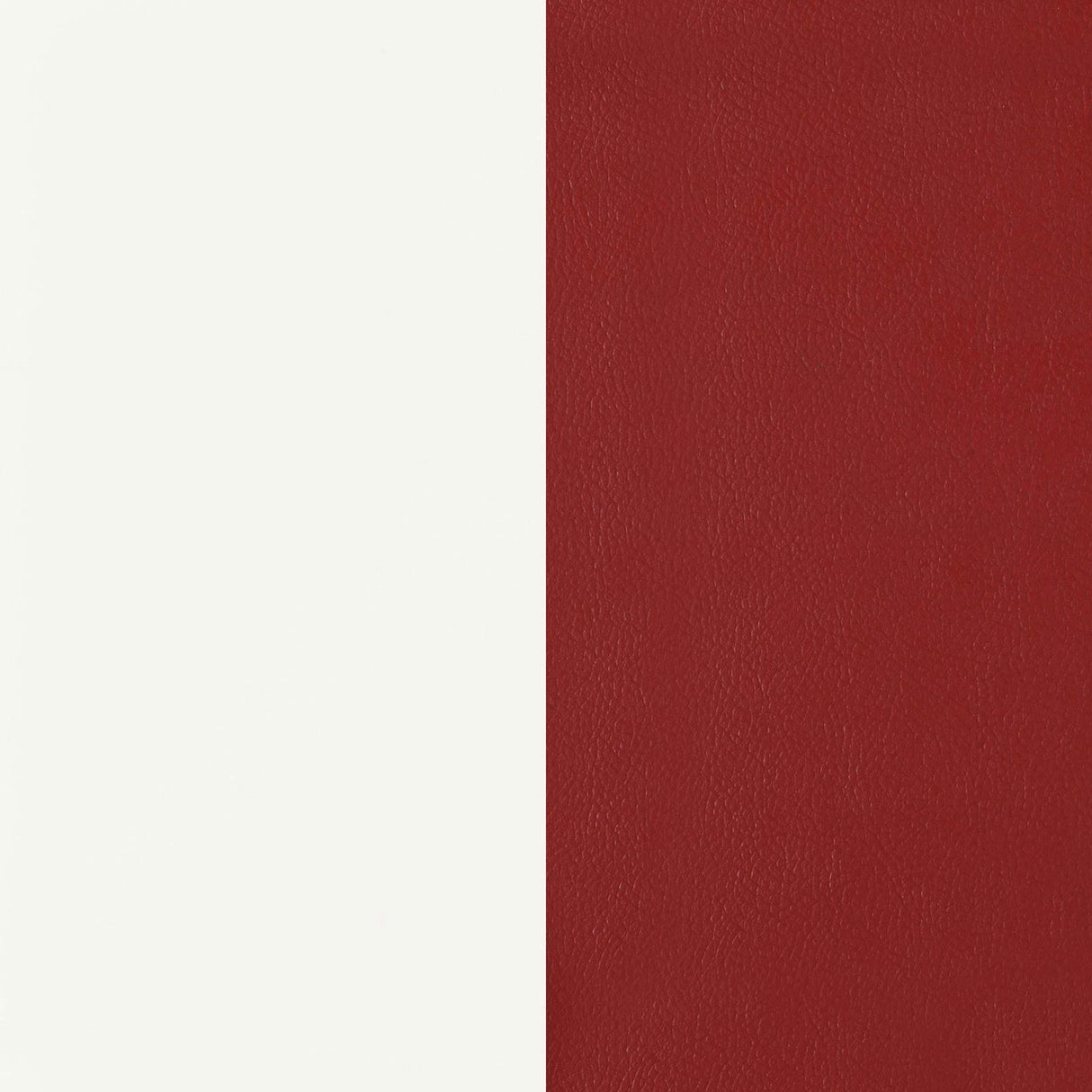 Retro Glossy White/Red 5-Piece Oval Dining Set by Coaster at Eve Furniture