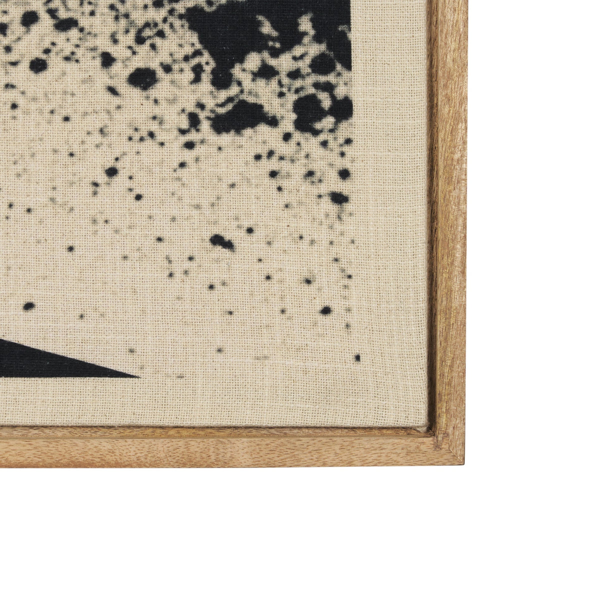 Revelin Small Fabric Collage Framed Linen Wall Art by Mercana at Eve Furniture
