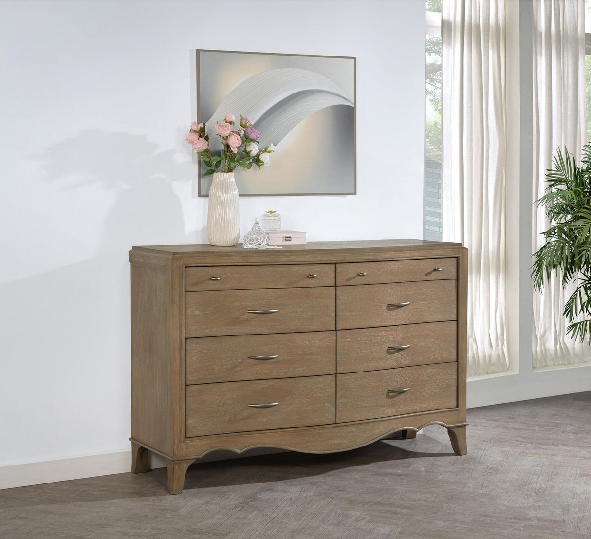 Revello Washed Mango 8-Drawer Dresser by Coaster at Eve Furniture