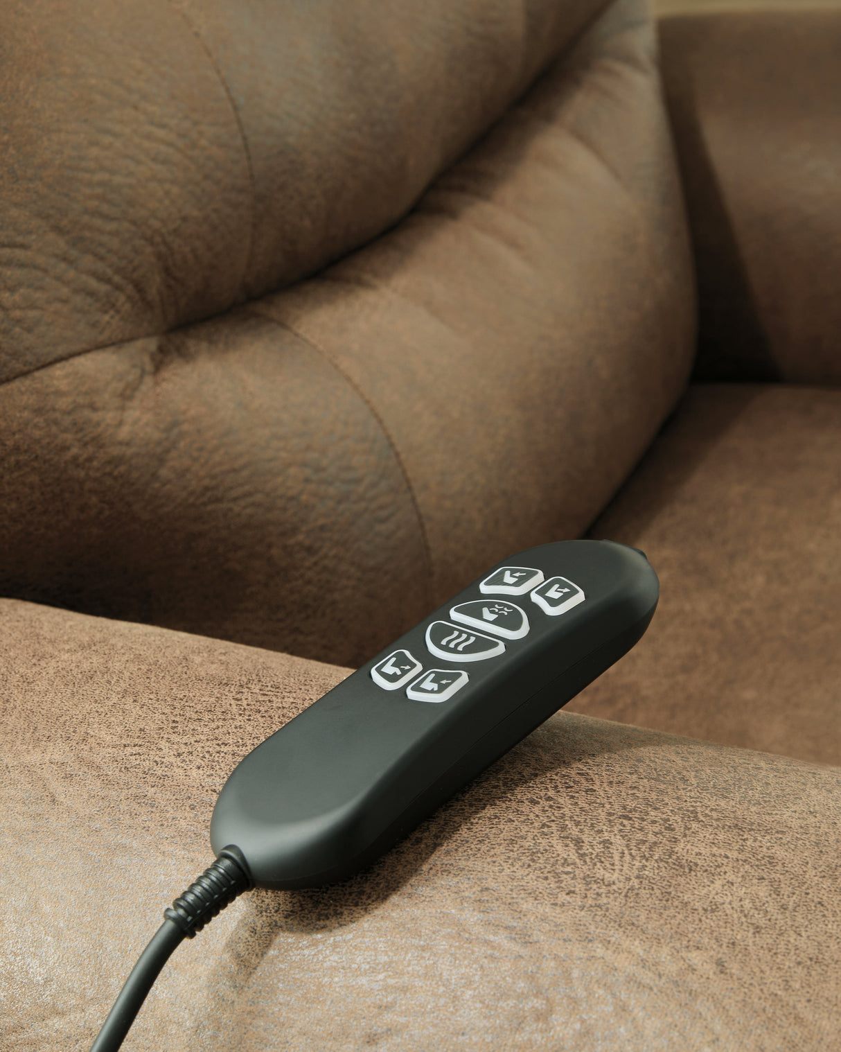 Revived and Restored Earth Power Lift Recliner by Ashley at Eve Furniture