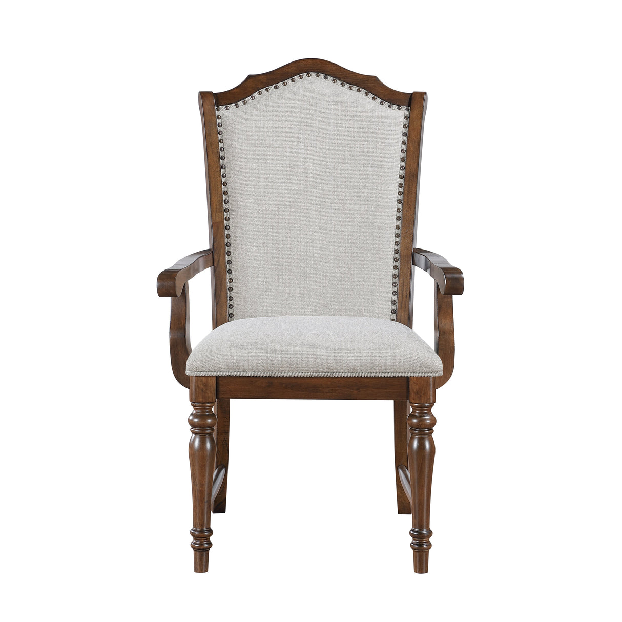 Rexford Cherry Dining Arm Chair, Set of 2 by Homelegance at Eve Furniture
