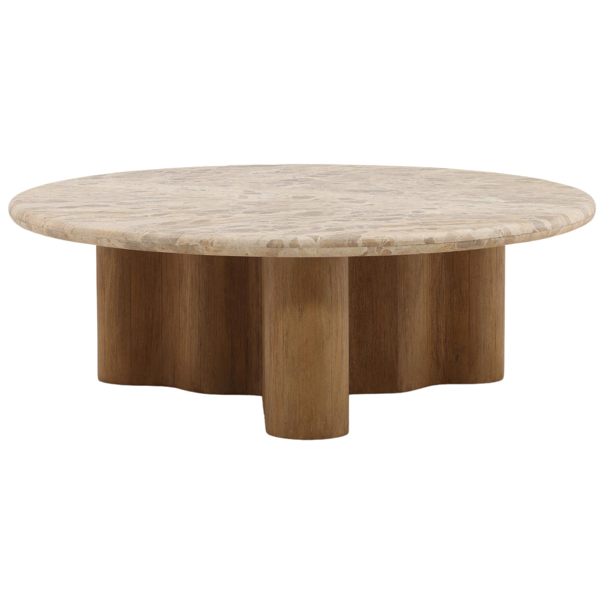 Reyan Coffee Table, Beige by Dovetail at Eve Furniture