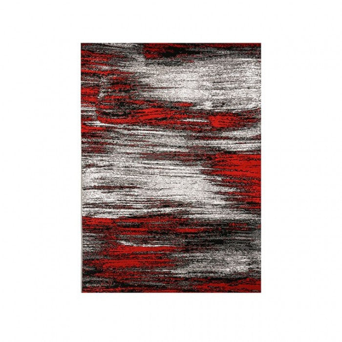 Sivas Gray/Red Area Rug