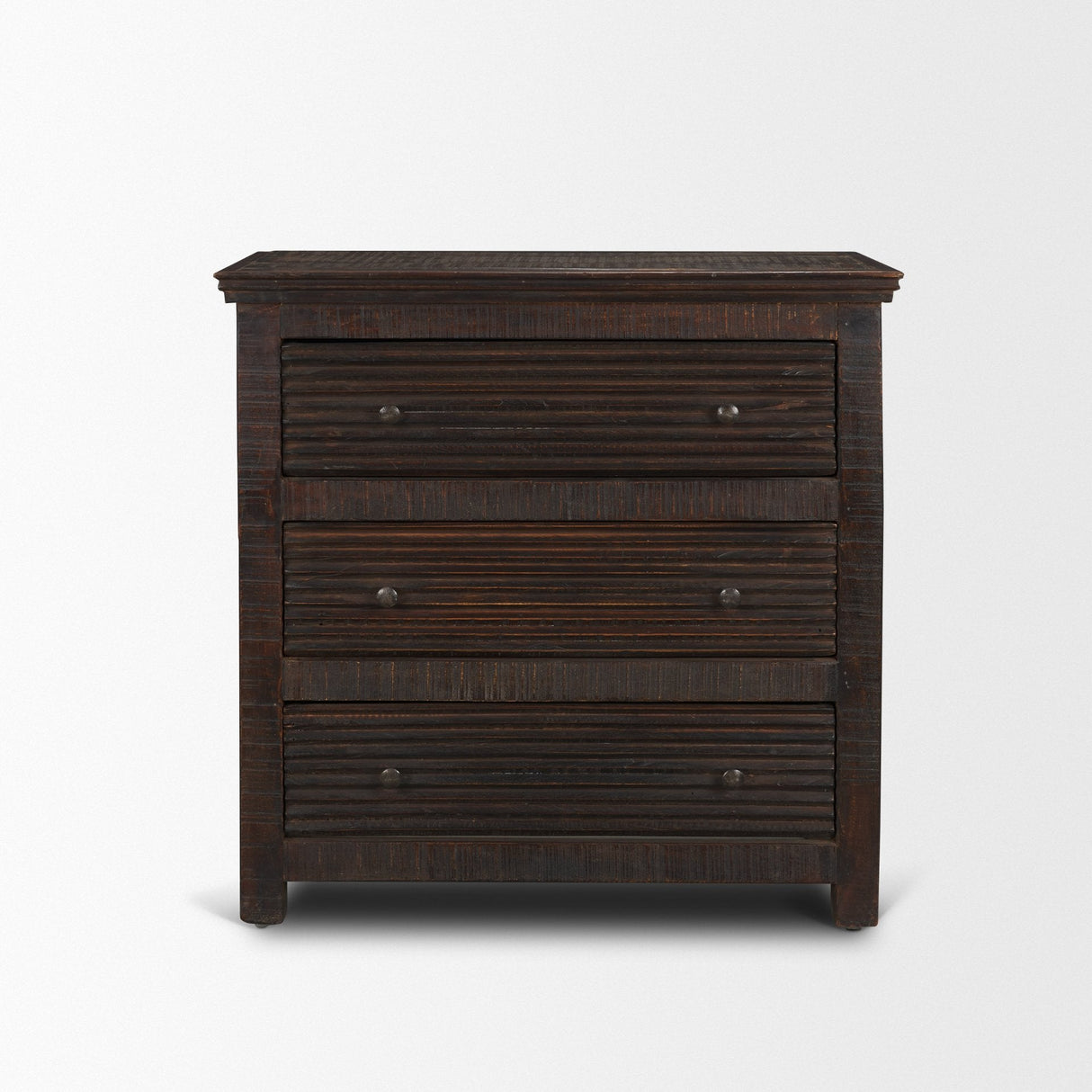 Rhett Reclaimed Wood 3 Drawer Cabinet by Mercana at Eve Furniture