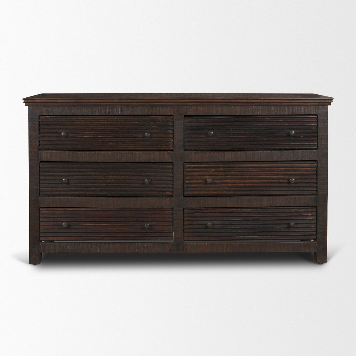 Rhett Reclaimed Wood 6 Drawer Cabinet by Mercana at Eve Furniture