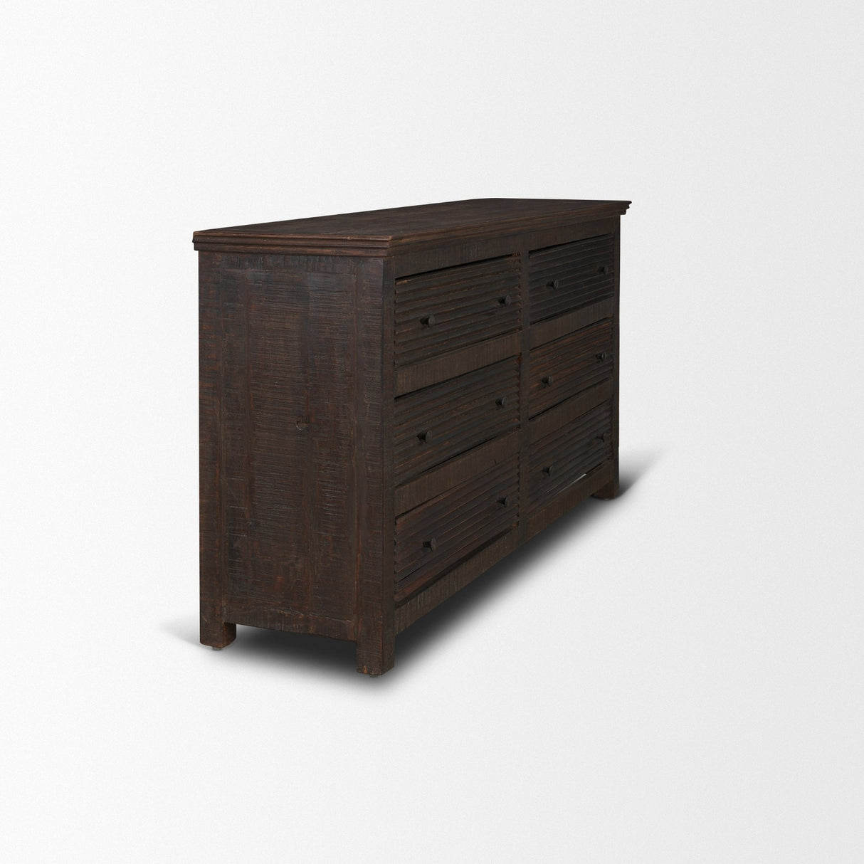 Rhett Reclaimed Wood 6 Drawer Cabinet by Mercana at Eve Furniture