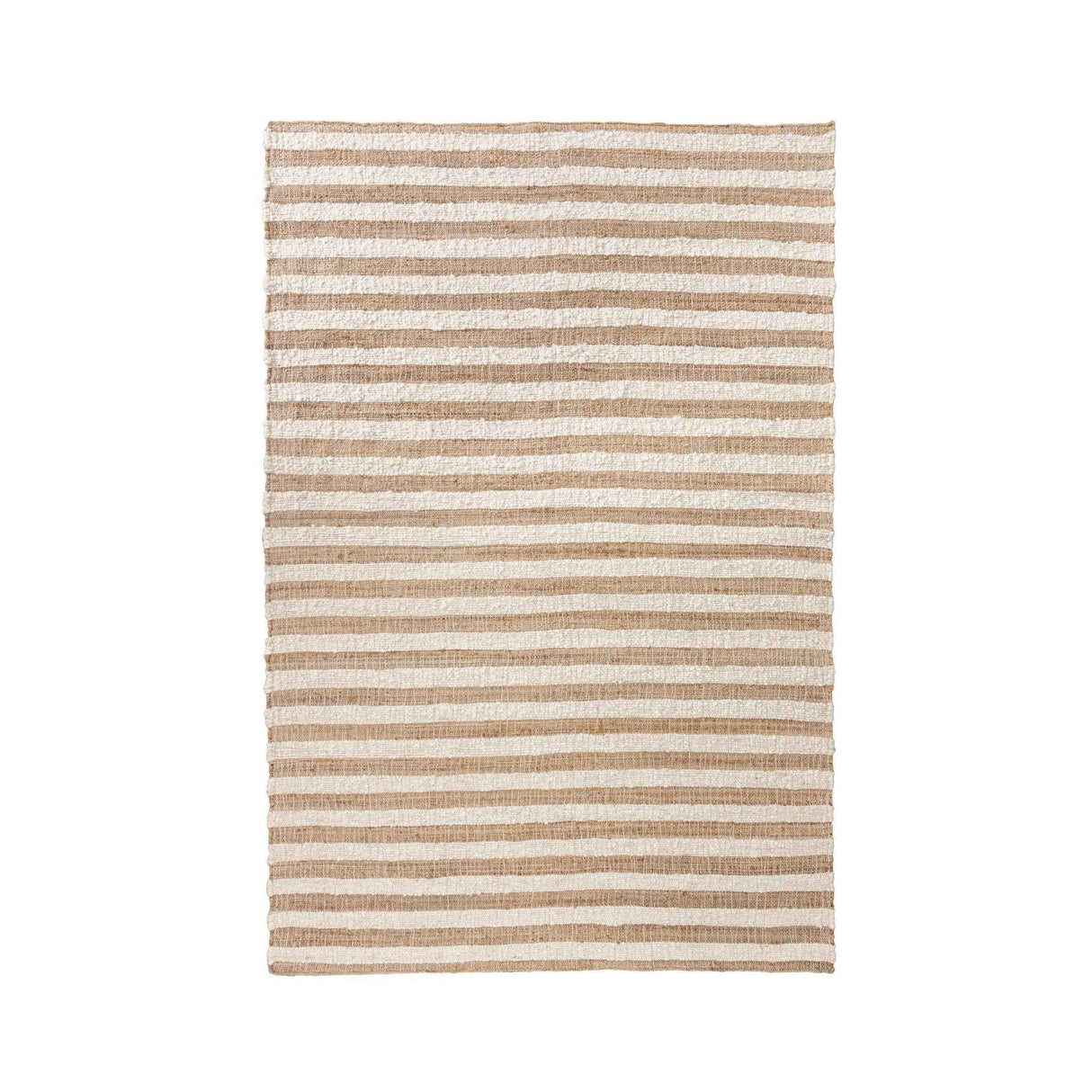 Rhodes Stripe Natural/Ivory Rug by Classic Home at Eve Furniture