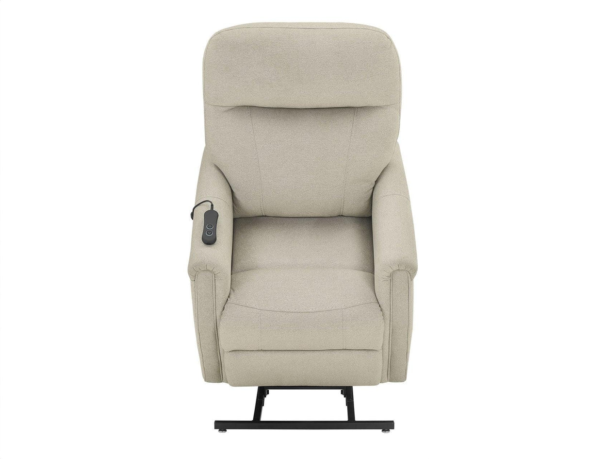 Rhodes Versatile Beige Power Lift Chair by Steve Silver at Eve Furniture