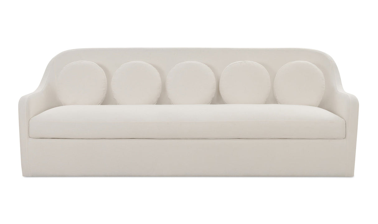 Rialto Sofa White by Moe's Home at Eve Furniture