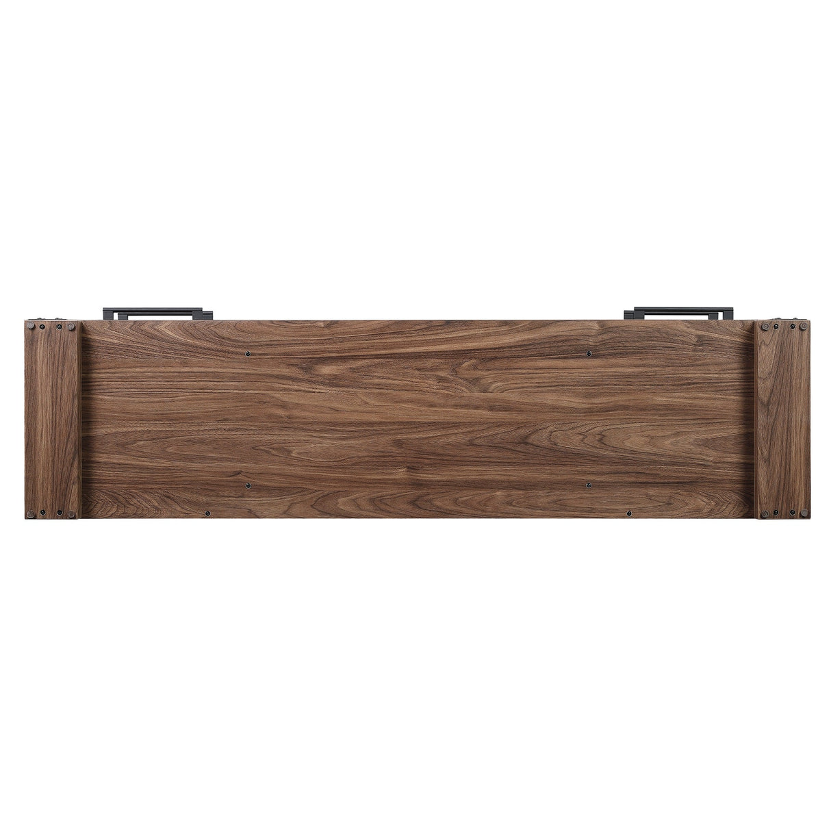 Richmond 60" TV Stand in Brown by Manhattan Comfort at Eve Furniture