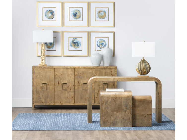 Richmond Brown 2-Piece Nested Tables by Crestview at Eve Furniture