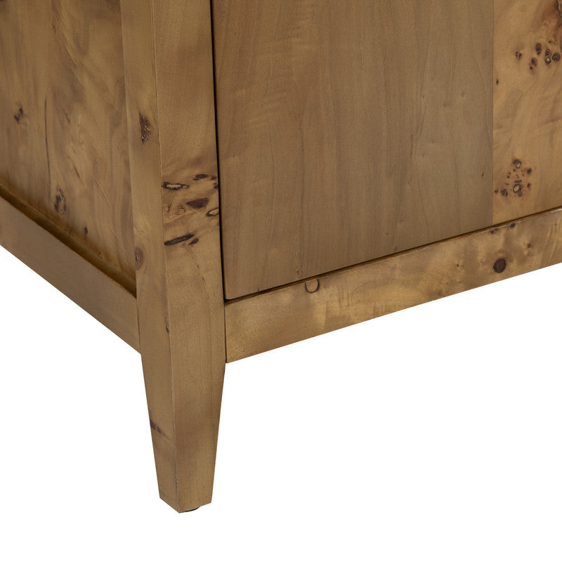 Richmond Brown Two-Door Cabinet by Crestview at Eve Furniture