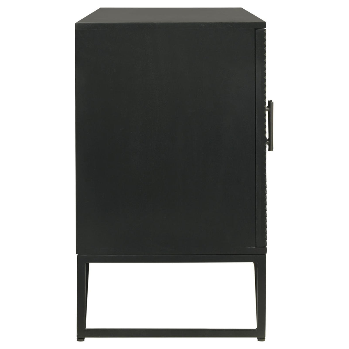 Riddell Black 4-Door Accent Cabinet by Coaster at Eve Furniture