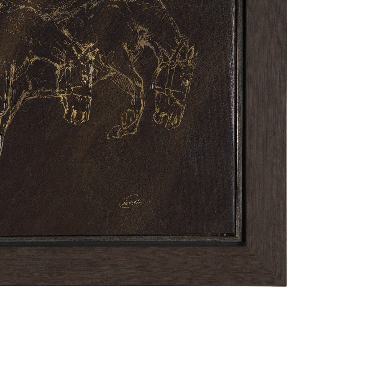 Ride 'Em Cowboy by Mercana Studio a Hand Embellished Textured Framed Canvas by Mercana at Eve Furniture