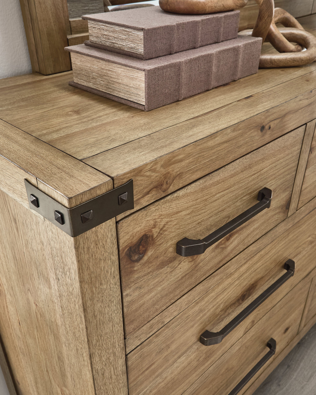 Ridgester Light Brown Panel Bedroom Set by Ashley at Eve Furniture