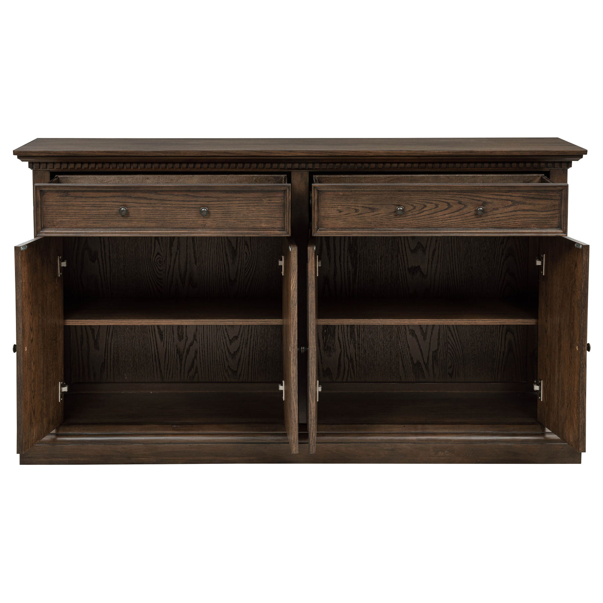 Ridgewell Dark Oak 2-drawer 4-door Dining Server by Coaster at Eve Furniture
