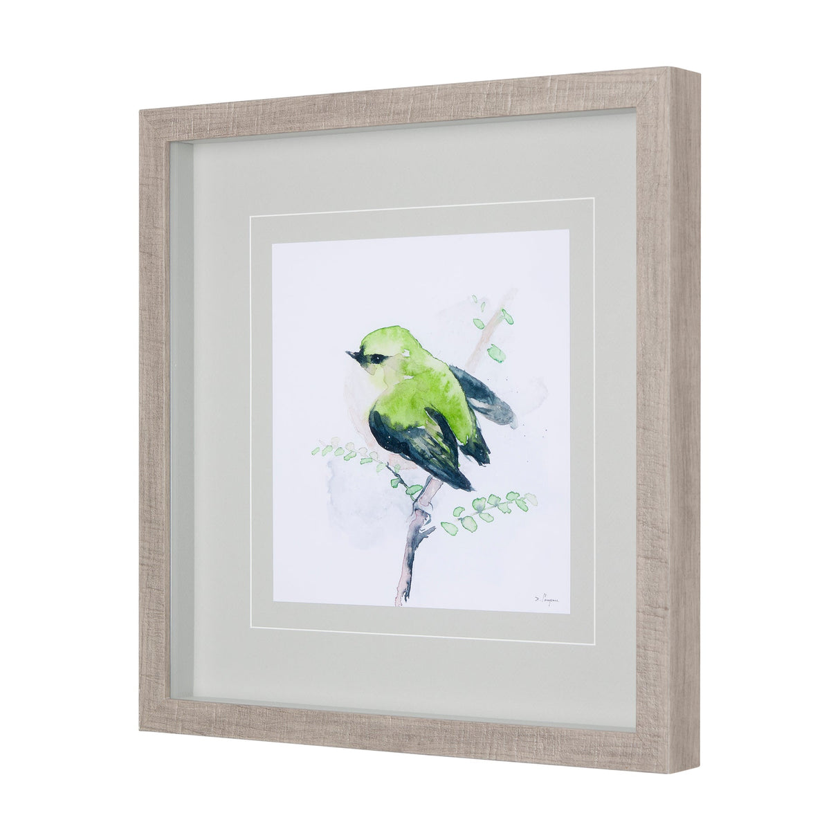 Rifleman III by Mercana Studio a Hand Embellished Textured Framed Art Print Matted under Glass by Mercana at Eve Furniture