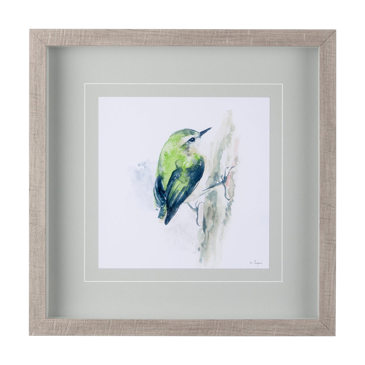 Rifleman IV by Mercana Studio a Hand Embellished Textured Framed Art Print Matted under Glass by Mercana at Eve Furniture