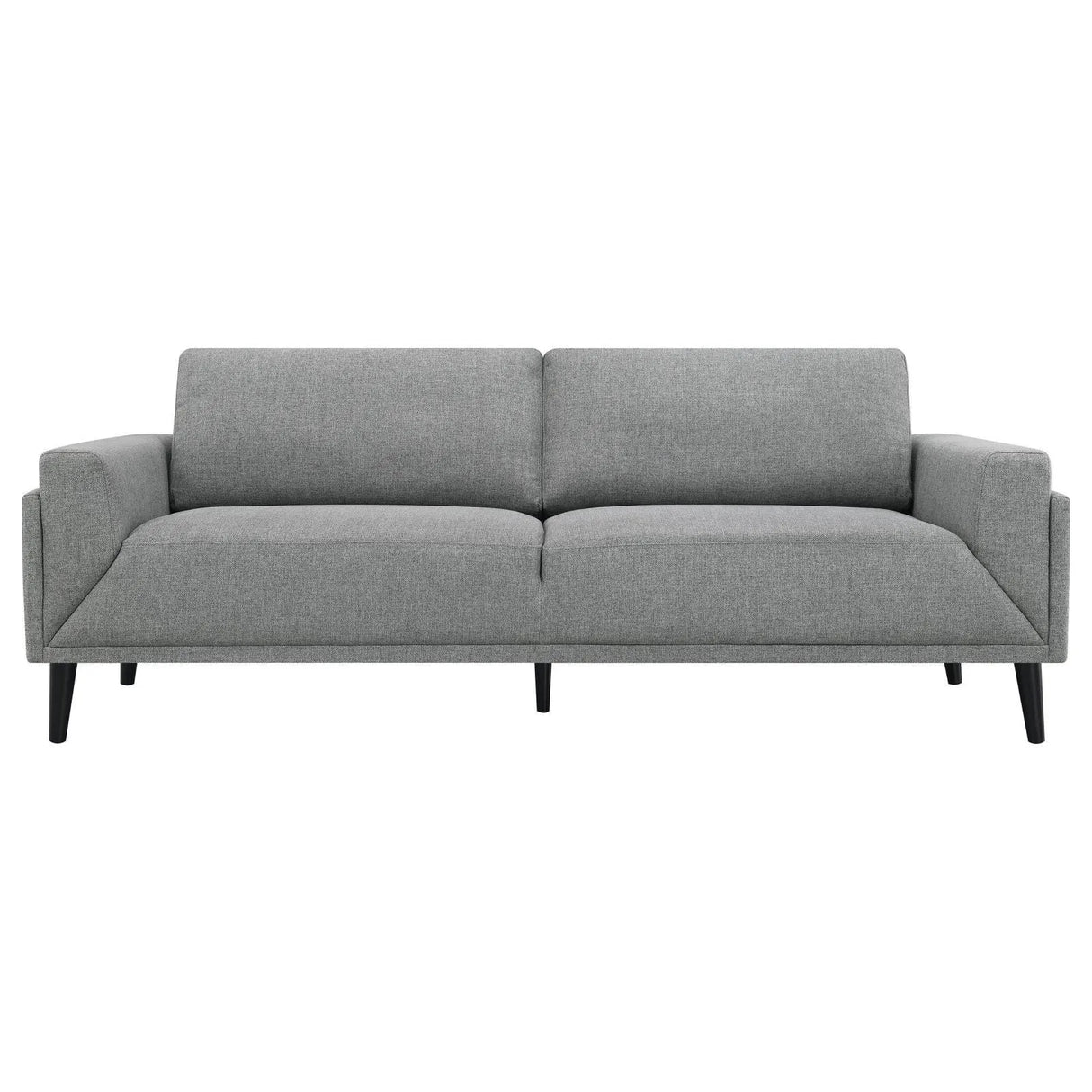 Rilynn 2-piece Upholstered Track Arm Sofa Set Grey by Coaster at Eve Furniture