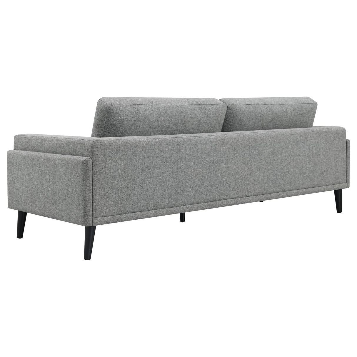 Rilynn Gray Upholstered Track Arms Living Room Set by Coaster at Eve Furniture