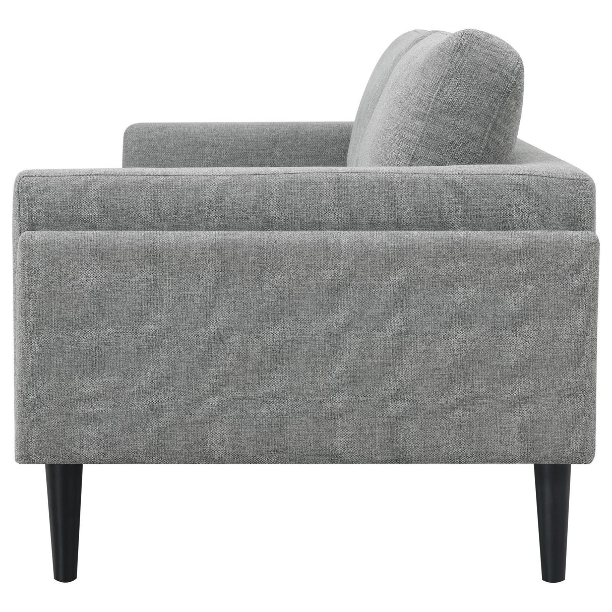 Rilynn Upholstered Track Arm Sofa Grey by Coaster at Eve Furniture