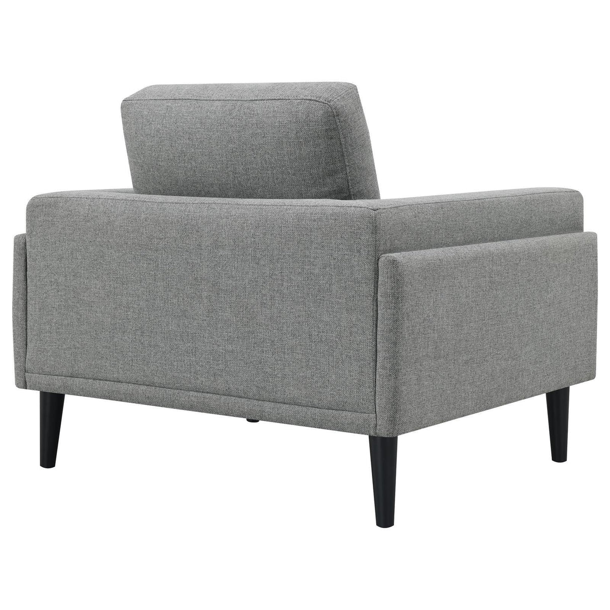 Rilynn Upholstered Track Arms Chair Grey by Coaster at Eve Furniture