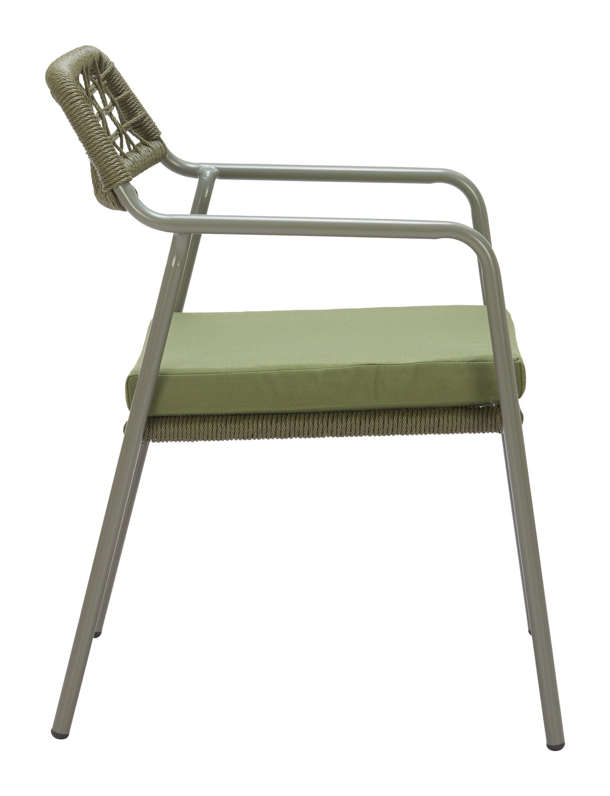 Rio Green Outdoor Dining Chair (Set of 2) by Zuomod at Eve Furniture