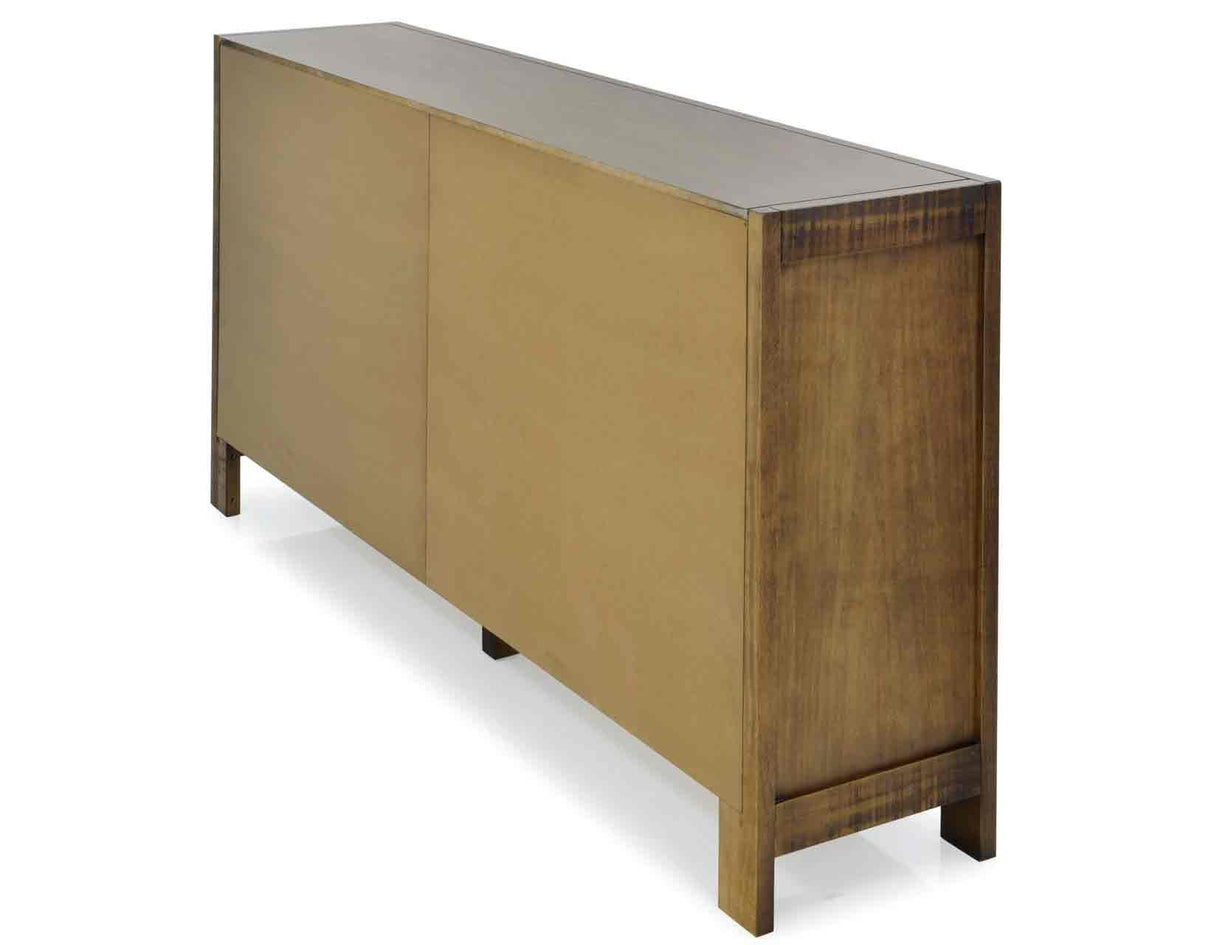 Rio Mocha 4-Door Accent Cabinet by Steve Silver at Eve Furniture