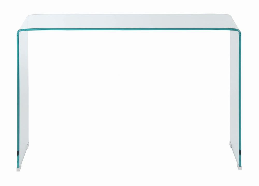 Ripley Clear Rectangular Sofa Table by Coaster at Eve Furniture