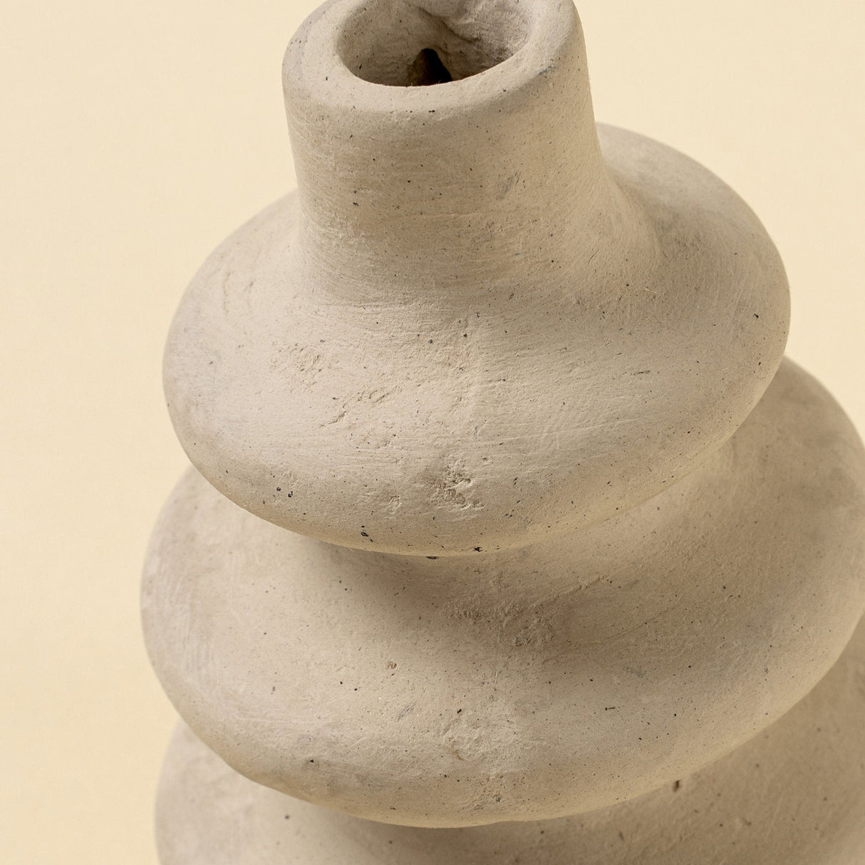 Ripple Paper Mache Bud Vase, Set of 4 by Mercana at Eve Furniture