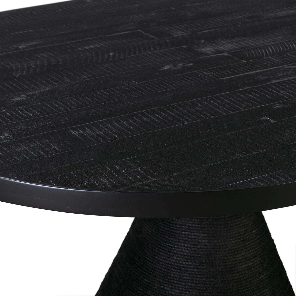 Rishi Rope 120" Oval Dining Table by TOV Furniture at Eve Furniture