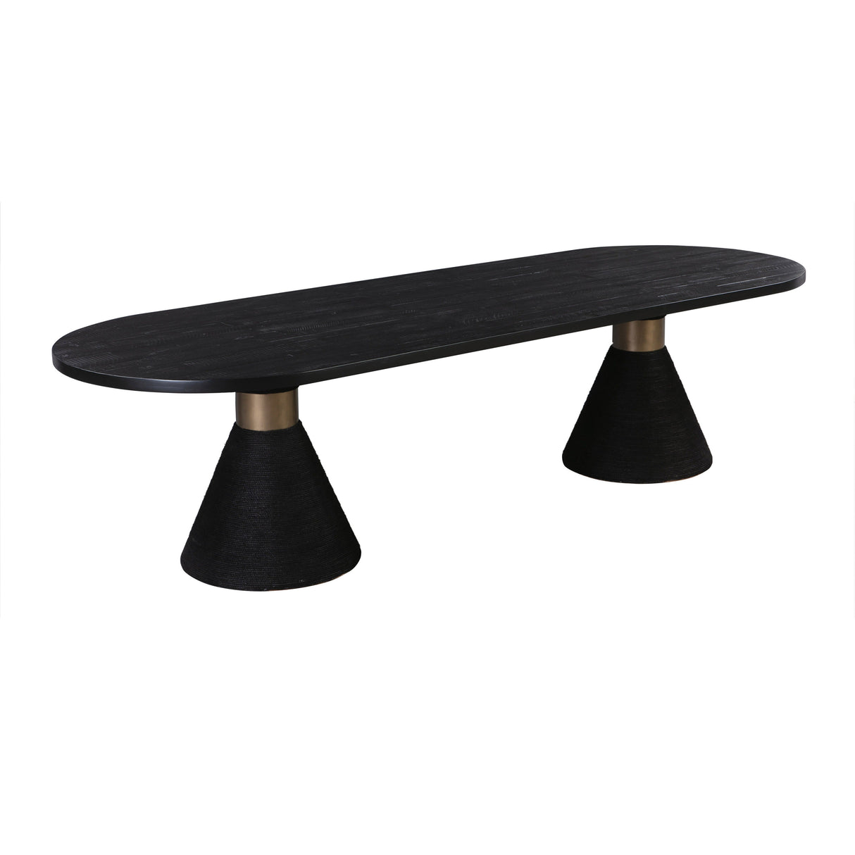 Rishi Rope 120" Oval Dining Table by TOV Furniture at Eve Furniture