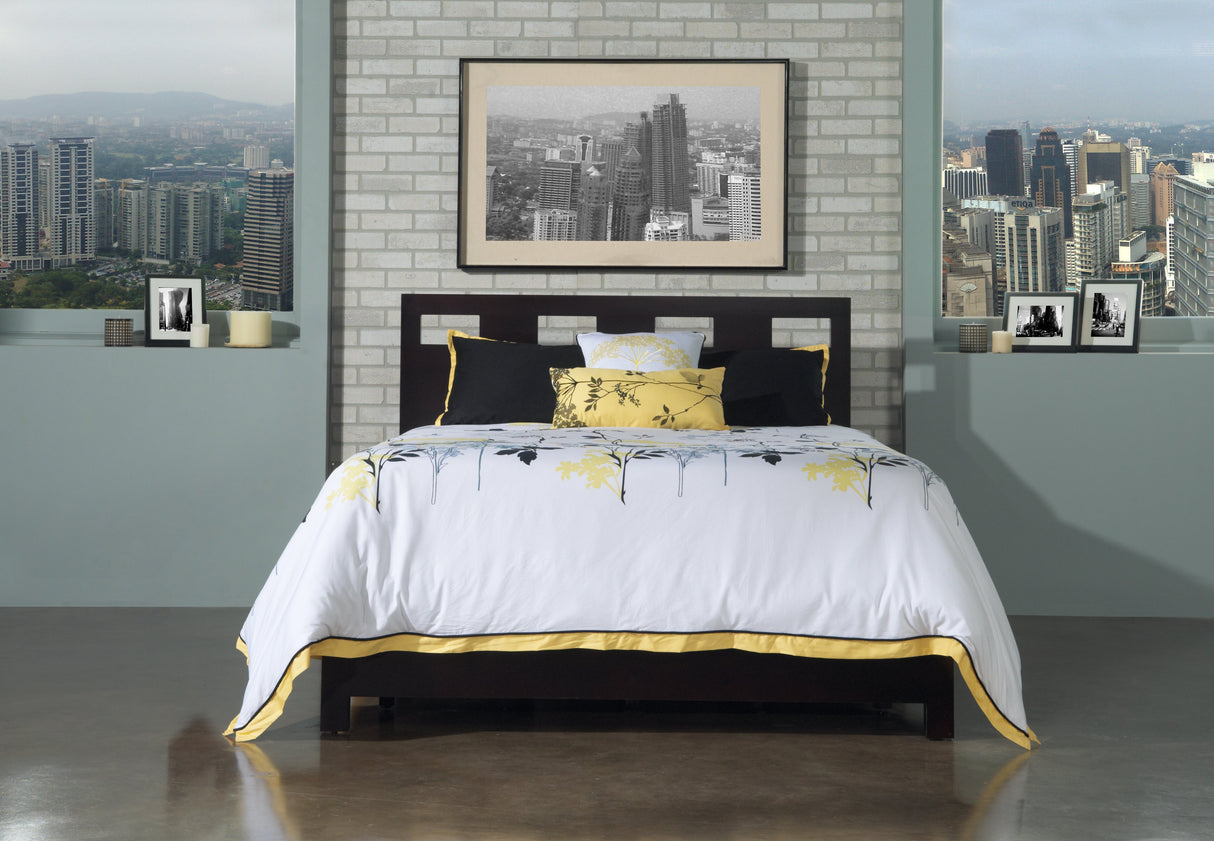 Riva Wood Full Storage Bed in Espresso by Modus Furniture at Eve Furniture