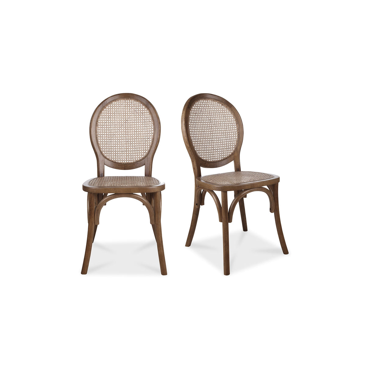 Rivalto Brown Dining Chair (Set of 2) by MOES at Eve Furniture