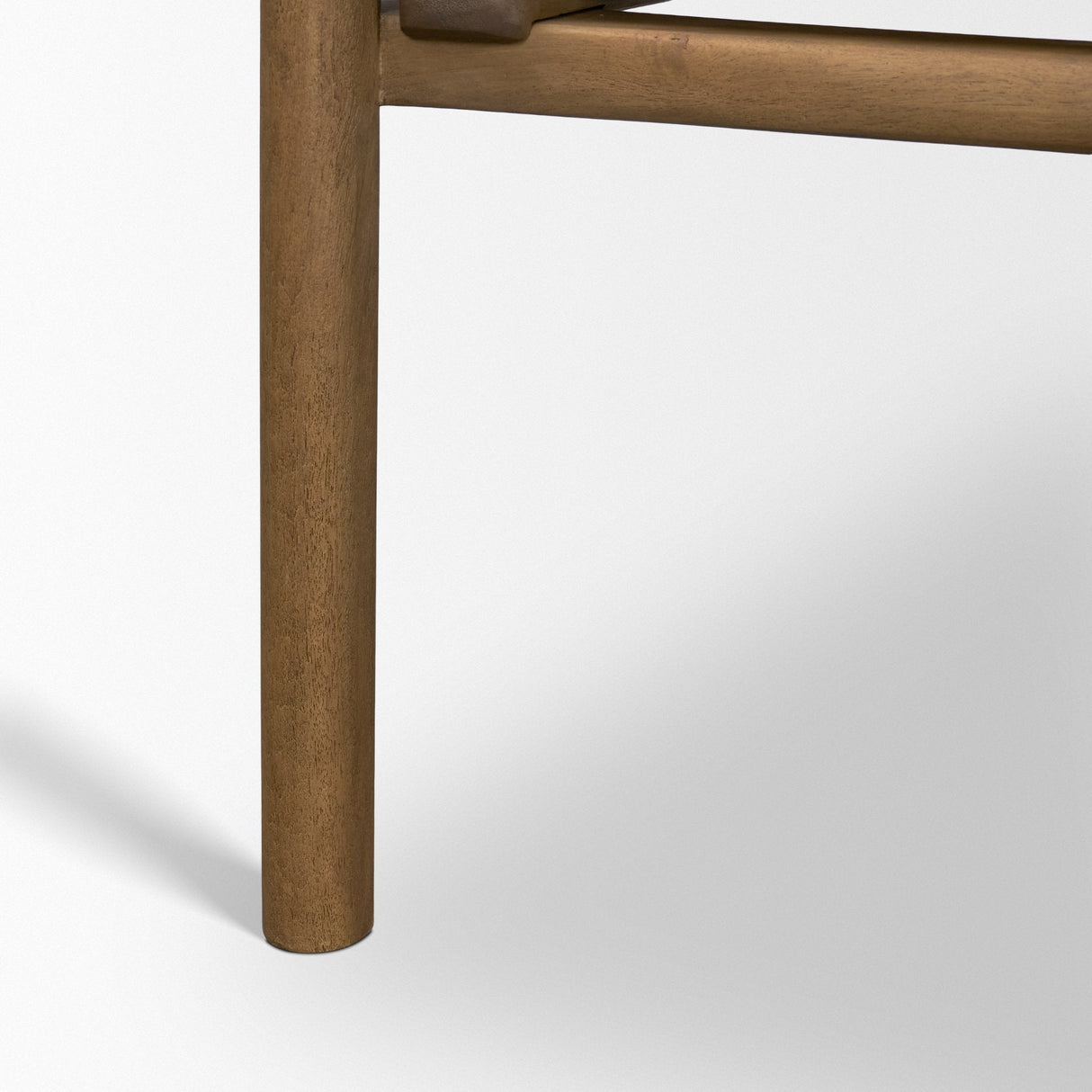 Riven Oak Wood Rectangular Coffee Table by Mercana at Eve Furniture
