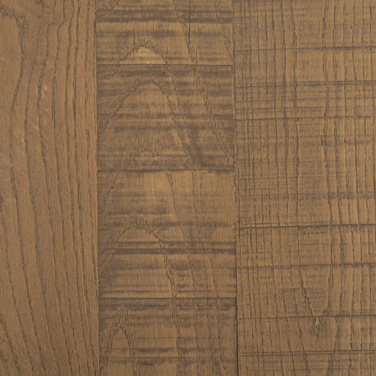 Riven Oak Wood Square Side Table by Mercana at Eve Furniture