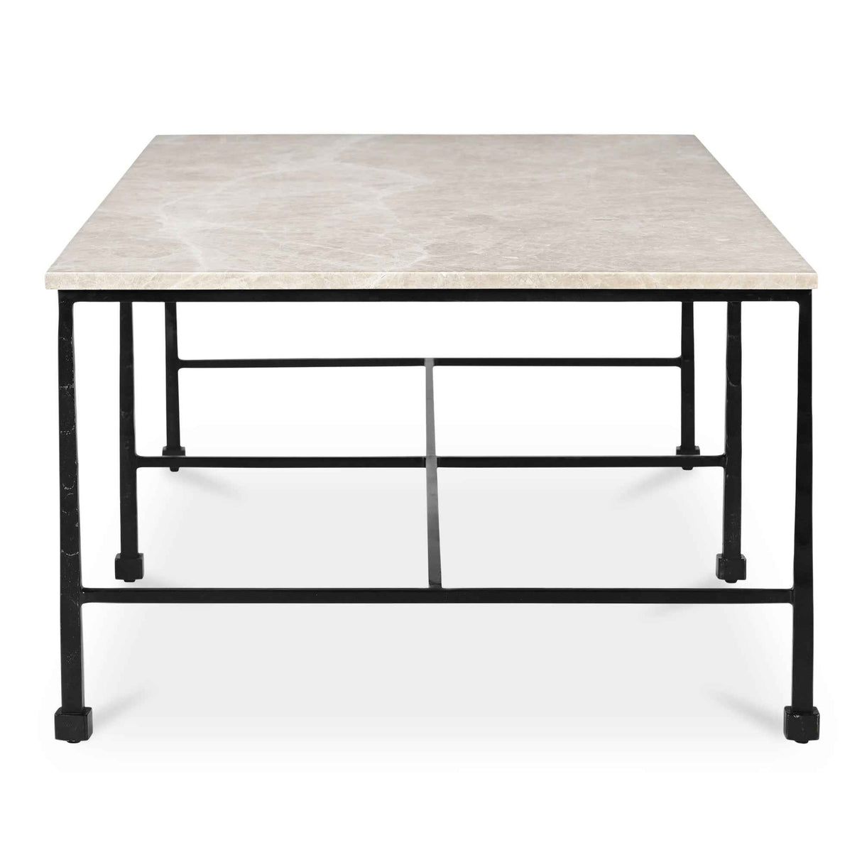 River Botticino Marble Coffee Table by Moe's Home at Eve Furniture