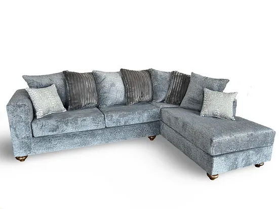 Rivera Grey Right Arm Facing (RAF) Sectional by New Era Innovations at Eve Furniture