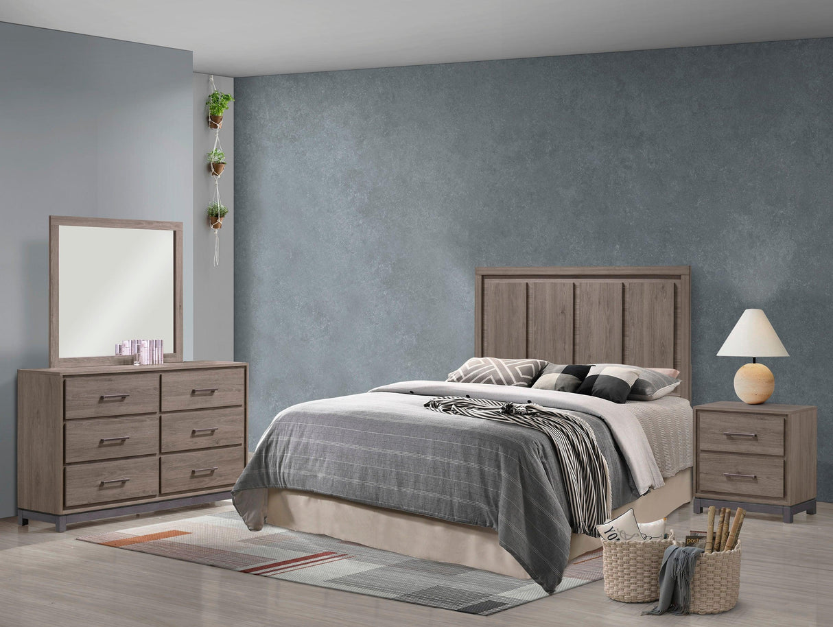 River Brown Panel Bedroom Set by Crown Mark at Eve Furniture