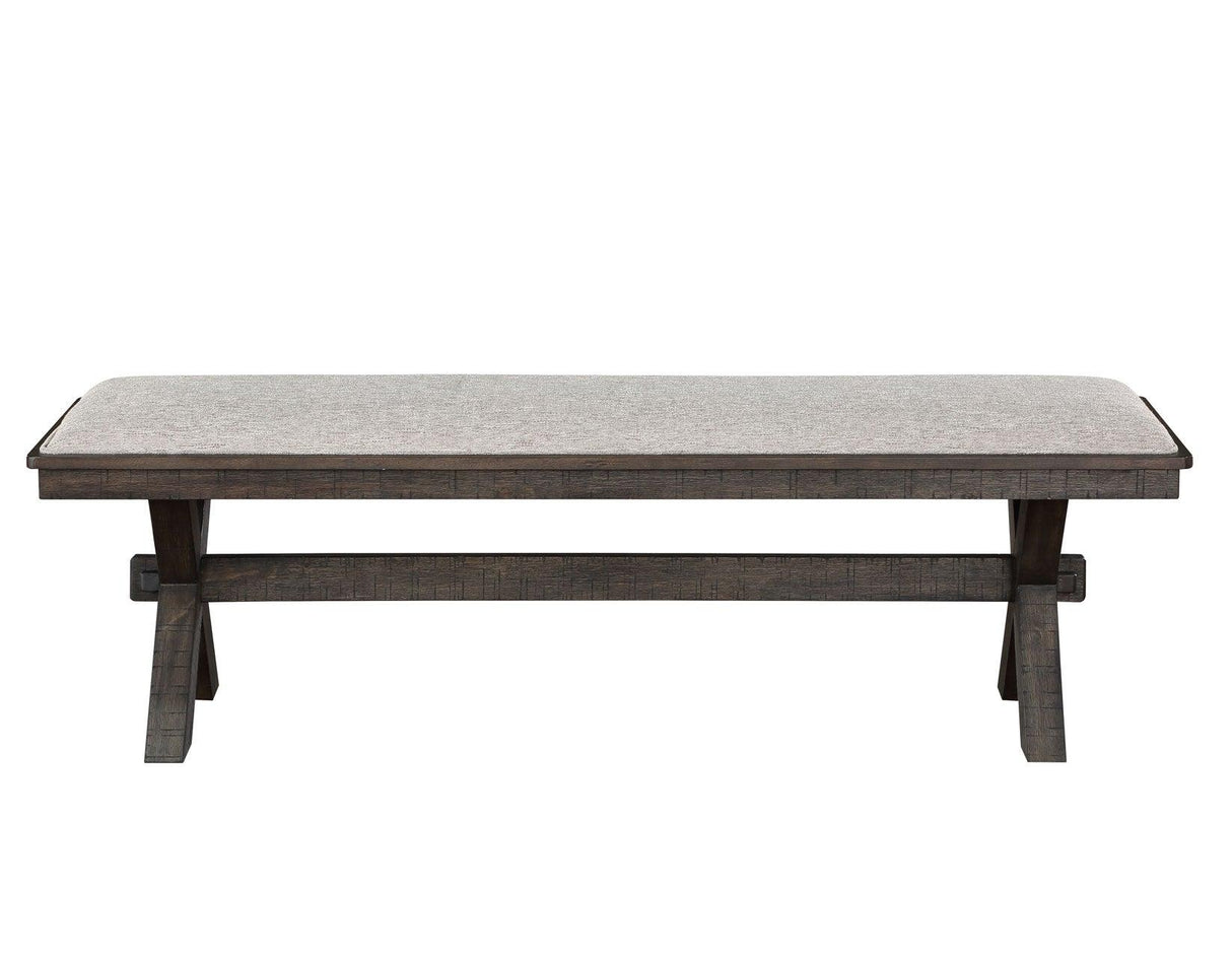 Riverdale Bench, Black by Steve Silver at Eve Furniture