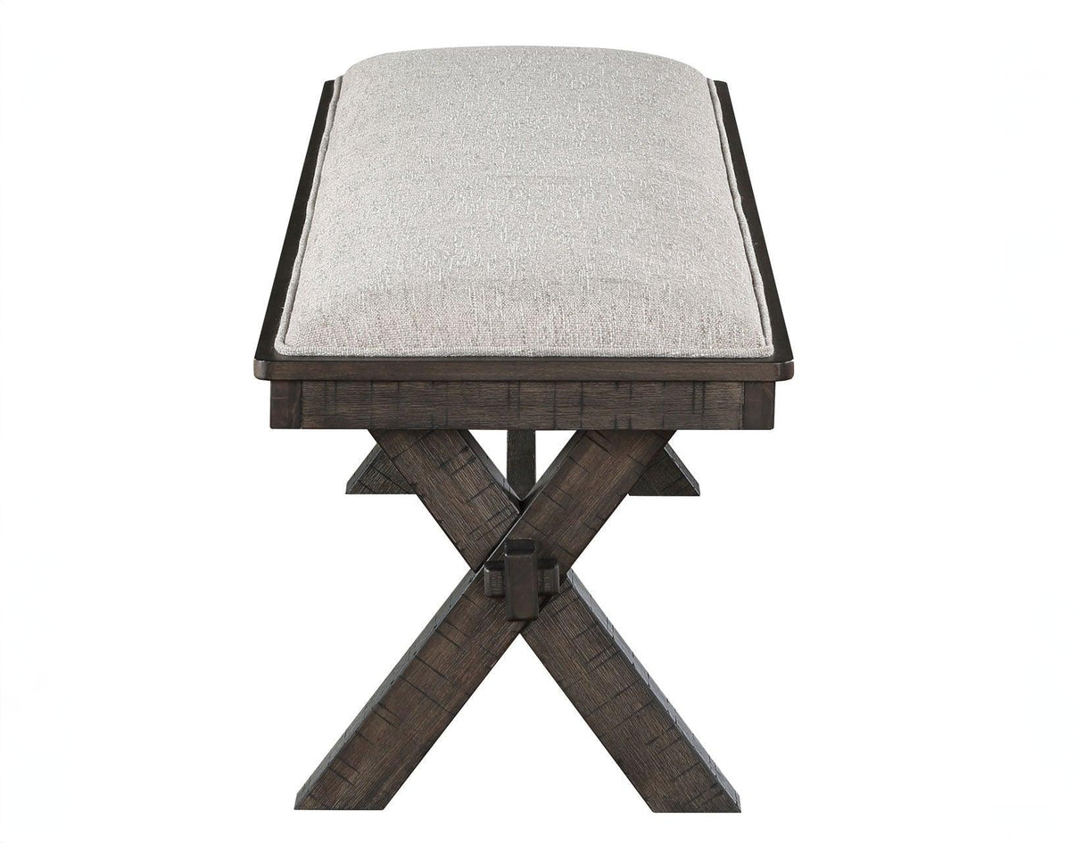 Riverdale Bench, Black by Steve Silver at Eve Furniture