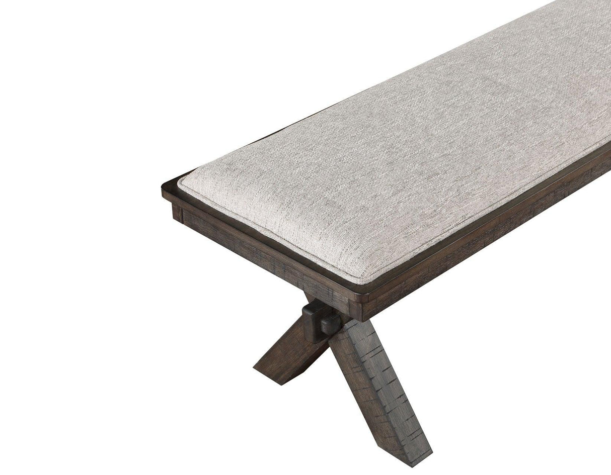 Riverdale Bench, Black by Steve Silver at Eve Furniture